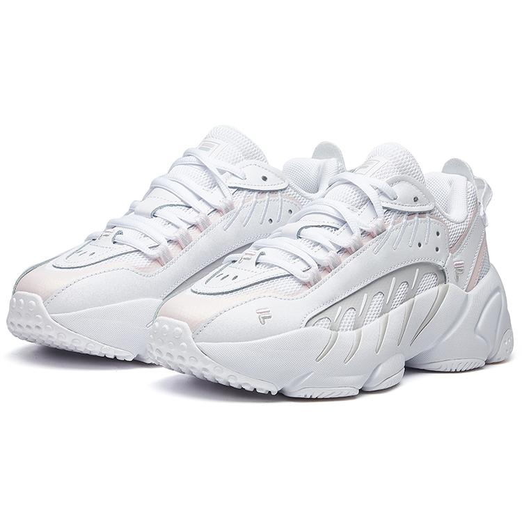 New FILA Ade Retro White/Pink/Grey Women's F12W021103FSP