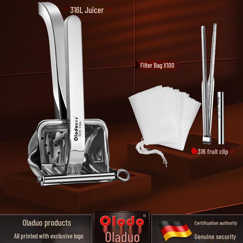 Zhaoran 316 Stainless Steel Manual Juicer