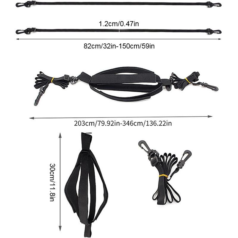 Adjustable Volleyball Training Aid, Beach Volleyball Spiking Trainer with Elastic Cord, Jump Assist Equipment for Solo Practice
