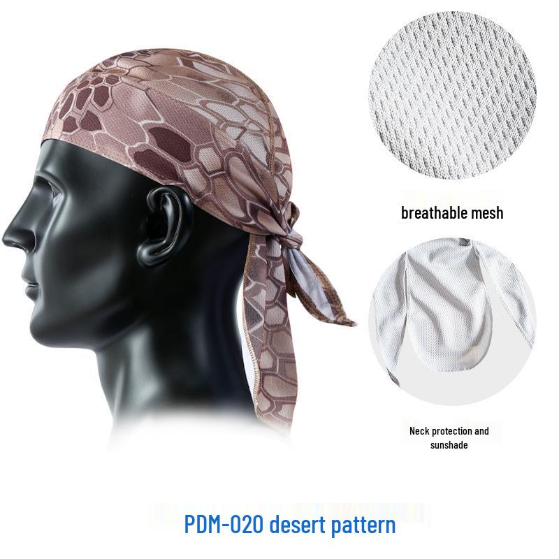 Unisex Summer Breathable Mesh Pirate Hat: Outdoor Cycling Liner Cap with Sunshade Protection