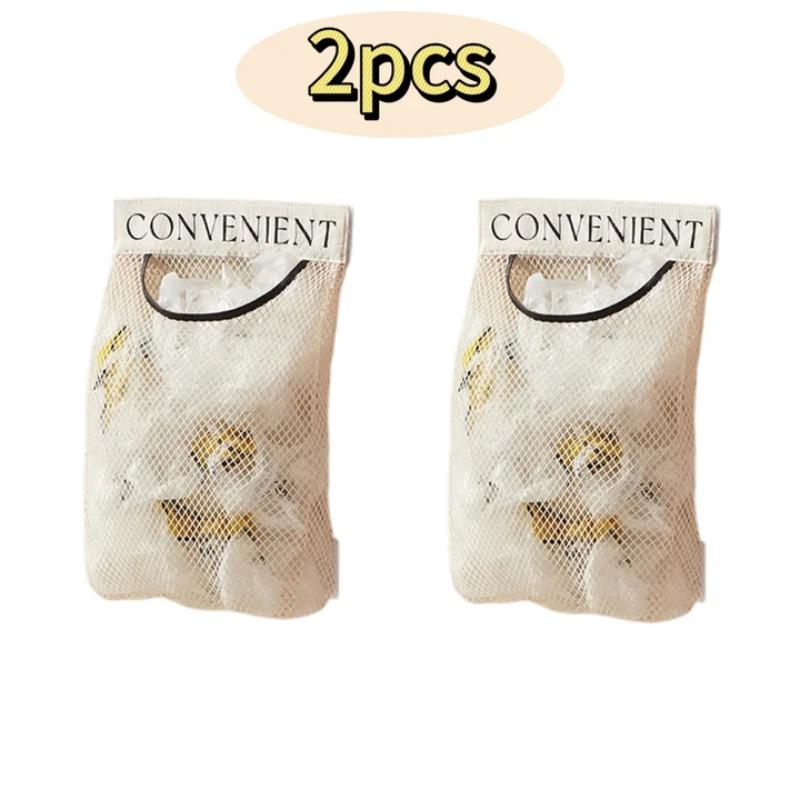 Trash Bag Holder Mesh Storage Net Grocery Bag Organizer Dispenser for Aluminum Foil, Garbage Bag, Plastic Wrap, Shopping Bag