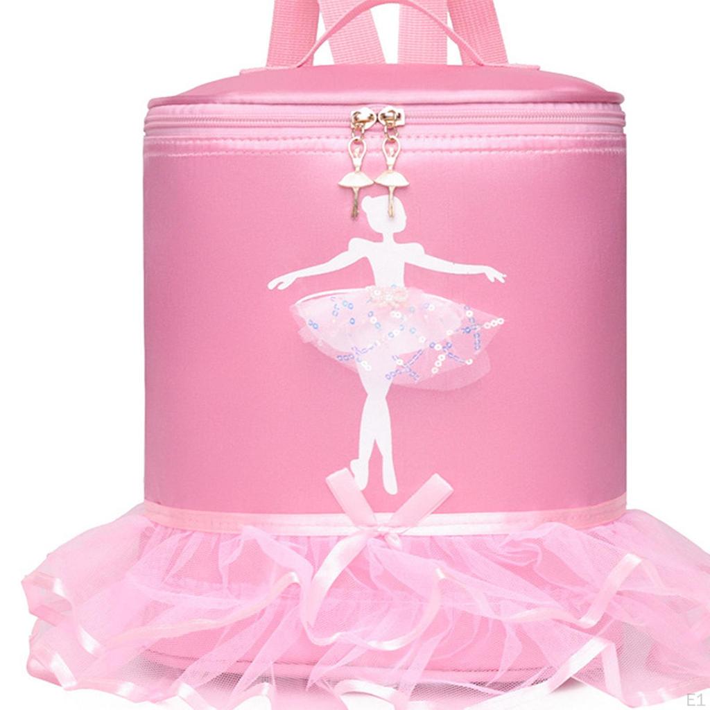 Ballet Dance Bag Portable Lightweight for Latin Dancing Gymnastics Sports