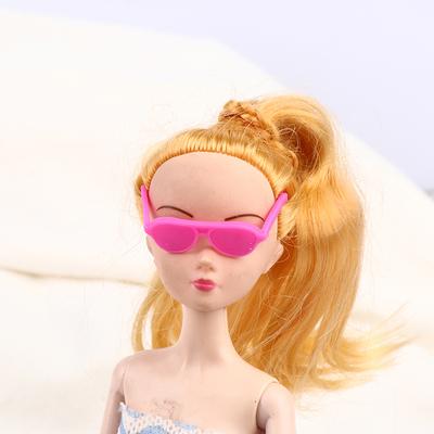 Dollhouse Accessories  Black Fashionable Glasses For Doll Girls Gift