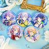 SEKAI PROJECT Anime Game Wonderlands Showtime 25 Nightcord Vivid BAD SQUAD Leo Need MORE JUMP Fantasy Figurines Figure Badge Toy