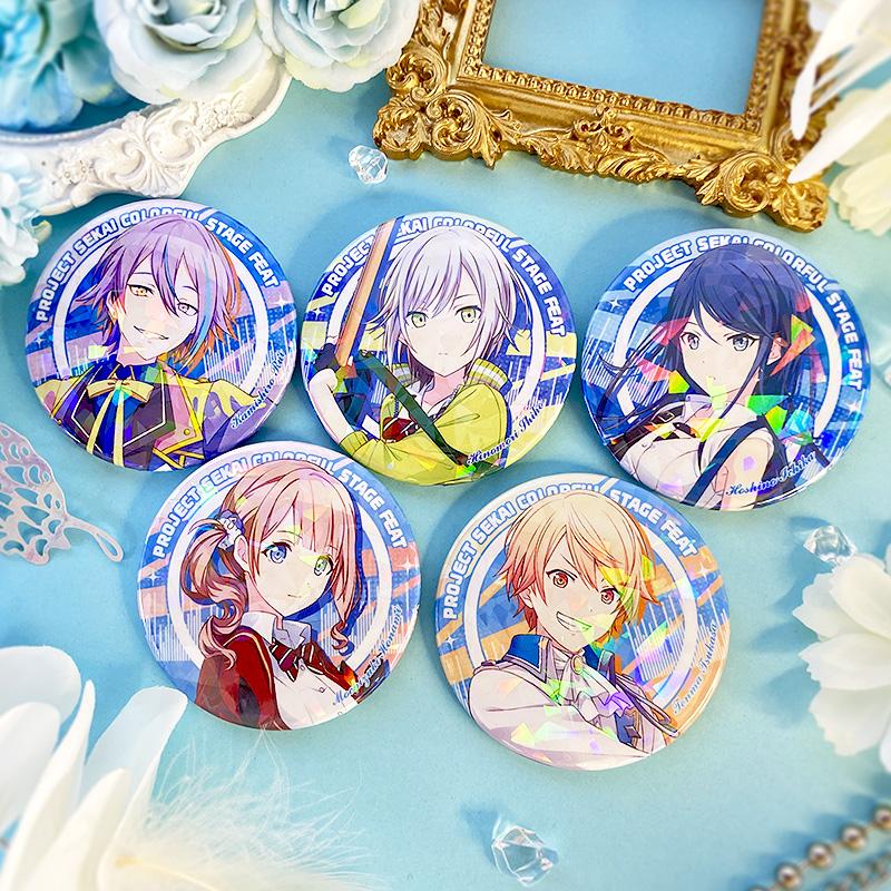SEKAI PROJECT Anime Game Wonderlands Showtime 25 Nightcord Vivid BAD SQUAD Leo Need MORE JUMP Fantasy Figurines Figure Badge Toy