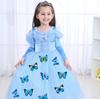 Halloween Children's Costume Cinderella Long Sleeve Princess Dress Girls' Frozen Show Dress
