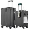 Fashionable 20-Inch Multifunctional Cabin Trolley Case for Men and Women - Parent-Child Travel Suitcase