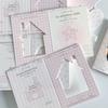 10Pcs/Pack Hollow Window Folding Back Card Kpop 3 Inch Photocard Holder Diy Small Card Decorative Packaging Material