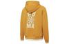 Sweatshirts Women's Orange Yellow Hooded Moderate Mock Two Piece 536091-80