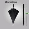Large Automatic Dual-Use Umbrellas: Sun & Rain Protection with Long Handle and Black Glue for Sun Blocking