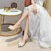 Cinderella Shoes Rhinestone High Heels Women Pumps Pointed toe Woman Crystal Party Wedding Shoes  zapatillas mujer