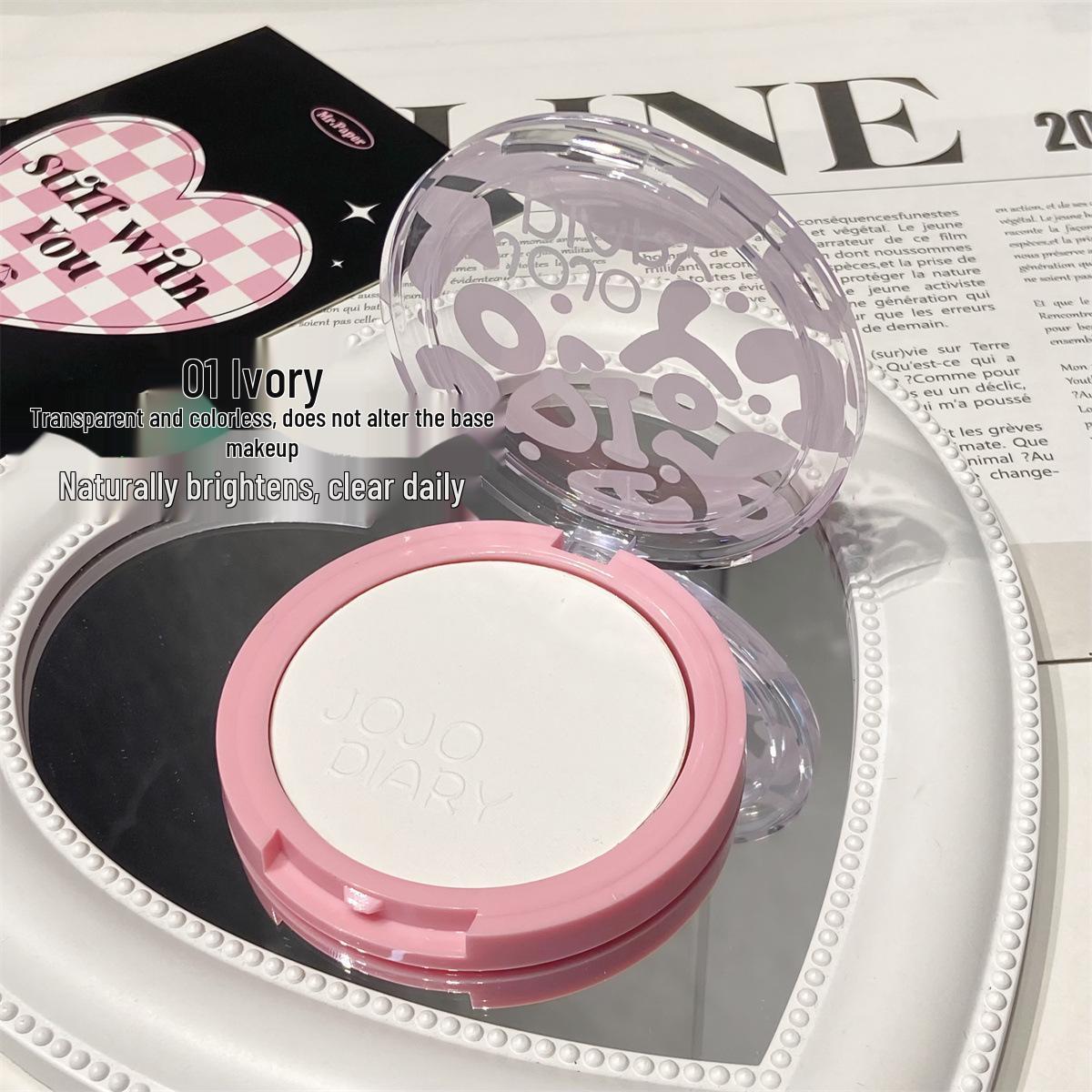 

Дневник JiuJiu Розовая Пантера Мягкий Фокус Водостойкая Фиксирующая Пудра Компакт