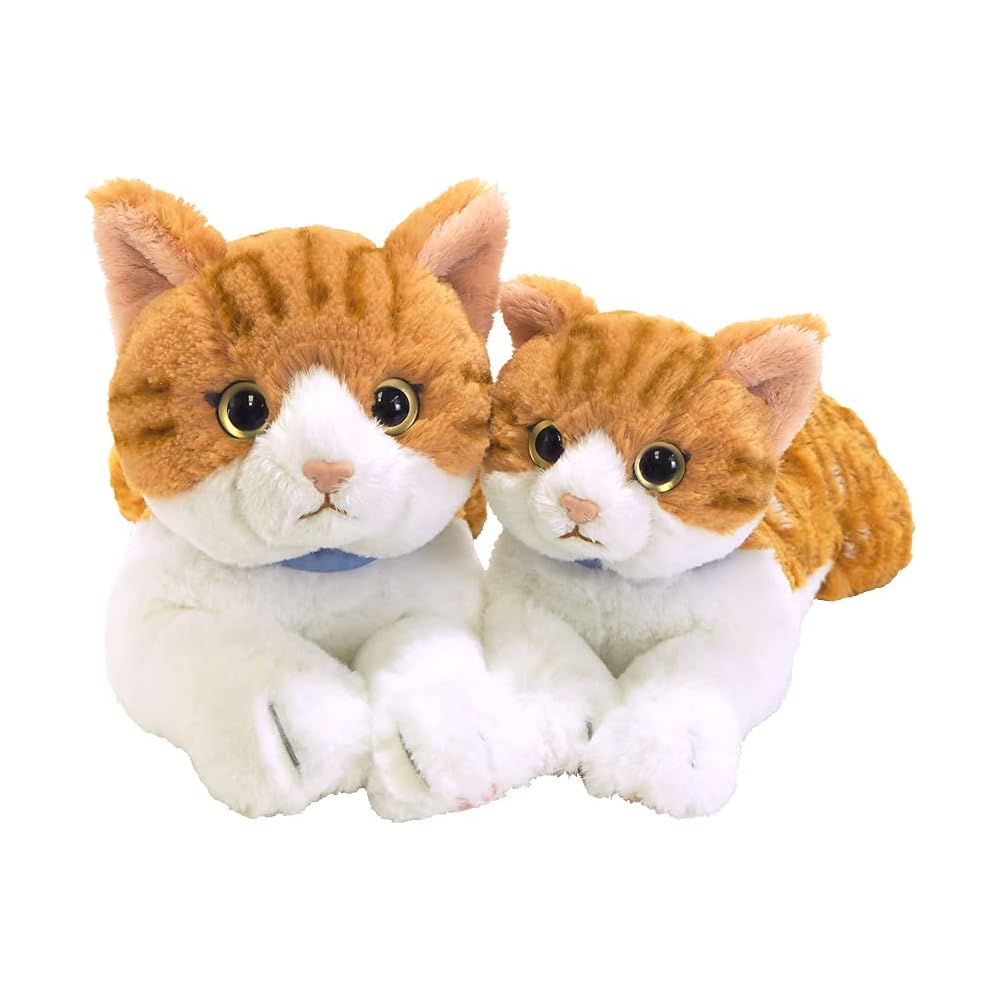 Sanlemon Hizaneko Chashiro Plush Toy 13x36x15cm Cute Cat Animal Stuffed Animal