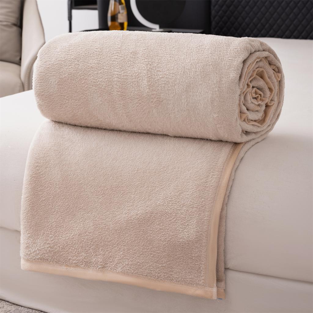 Cartoon Pattern Thick Flannel Blanket Lightweight Warm Nap Throw Blanket for Sofa All Season Cozy Soft Plush Bedspread Bed Sheet