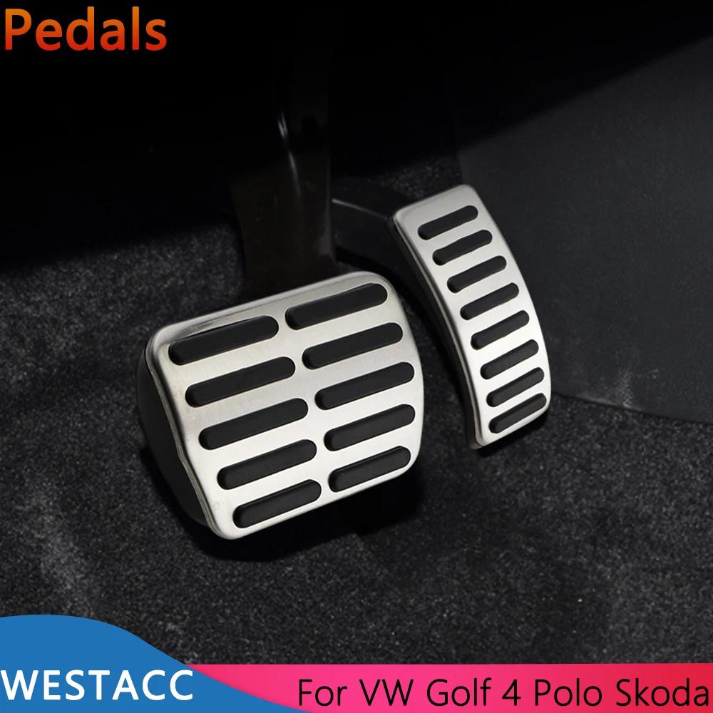 

Автомобильные педали, чехол для педали тормоза газа для Volkswagen Vw Polo Golf 4 Bora Beetle RSi GTI R32 для SEAT Leon 1M Toledo 1L