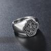 2026 Schmuck, Europäischer und Amerikanischer Personalisierter Retro Kreuz Herrenschmuck Exquisites Accessoire Ring