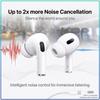 Air Pro 2 Kabellose TWS-Kopfhörer Räumliches Audio Touch-Steuerung IP54 Staub- und Schweißresistent Bluetooth-Headset Mit Typ-C-Ladekabel 1:1