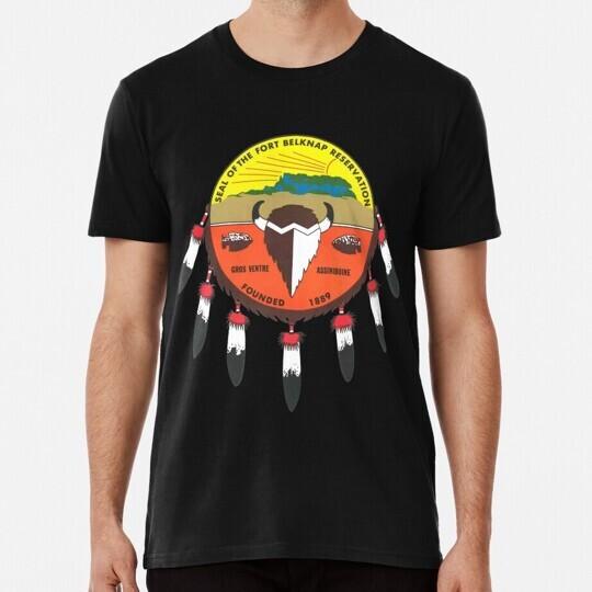 Seal Of The Fort Belknap Indian Community Usa S to 5XL Made in the USA T-Shirt Unisex T-Shirt XXL