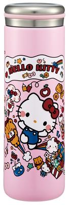Stainless Steel Mug Vacuum Sanrio Hello Love Every Bottle, 280ml, Insulated, Double-Layered Wall, Kitty, "I Day" Design, STX3-A