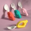 Self Feeding Children Safe Forks Dishwasher Safe Baby's Dinnerware  Baby Supplies