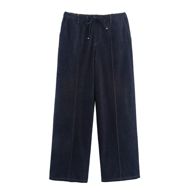 

Araltay New Arrival Fashion Style Women s Clothing Fashion Wide Sleeve Denim Shirt Denim 7484152 7484151 Long pants L