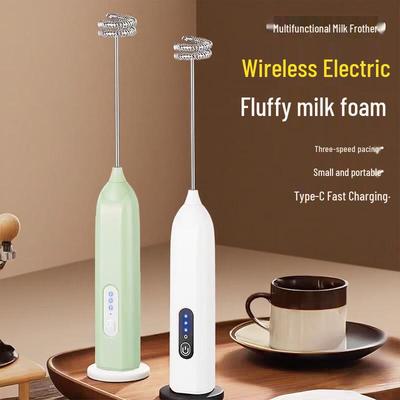 Zhaoran Electric Milk Frother Set