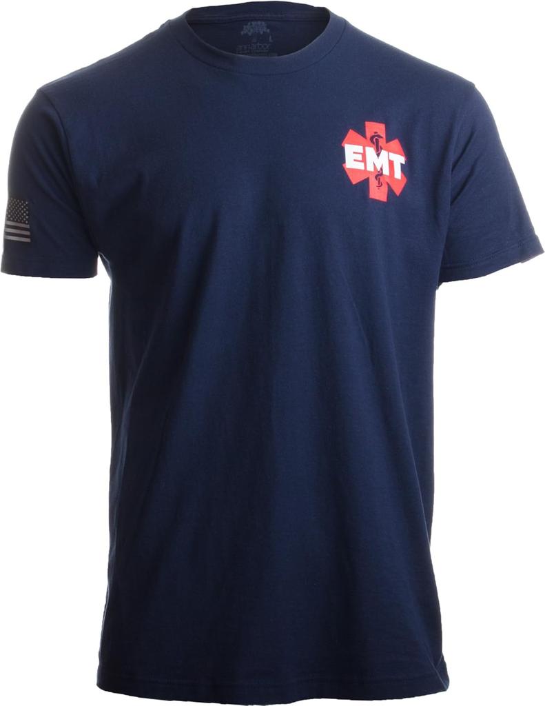 EMT AEMT Star Life Medical Paramedic Ambulance Emergency for Unisex Women TShirt