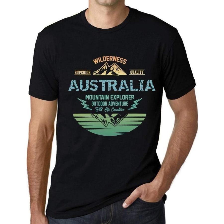 Ultrabasic Men s Graphic T-Shirt Outdoor Adventure, Wilderness, Mountain Explorer Australia Eco-Friendly Limited Edition S