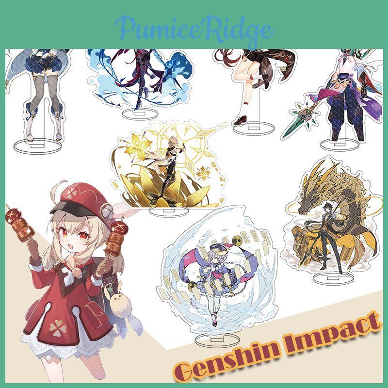 High-quality Genshin Impact Barbatos Keqing Barbara Acrylic Figure Stand For Gift-giving