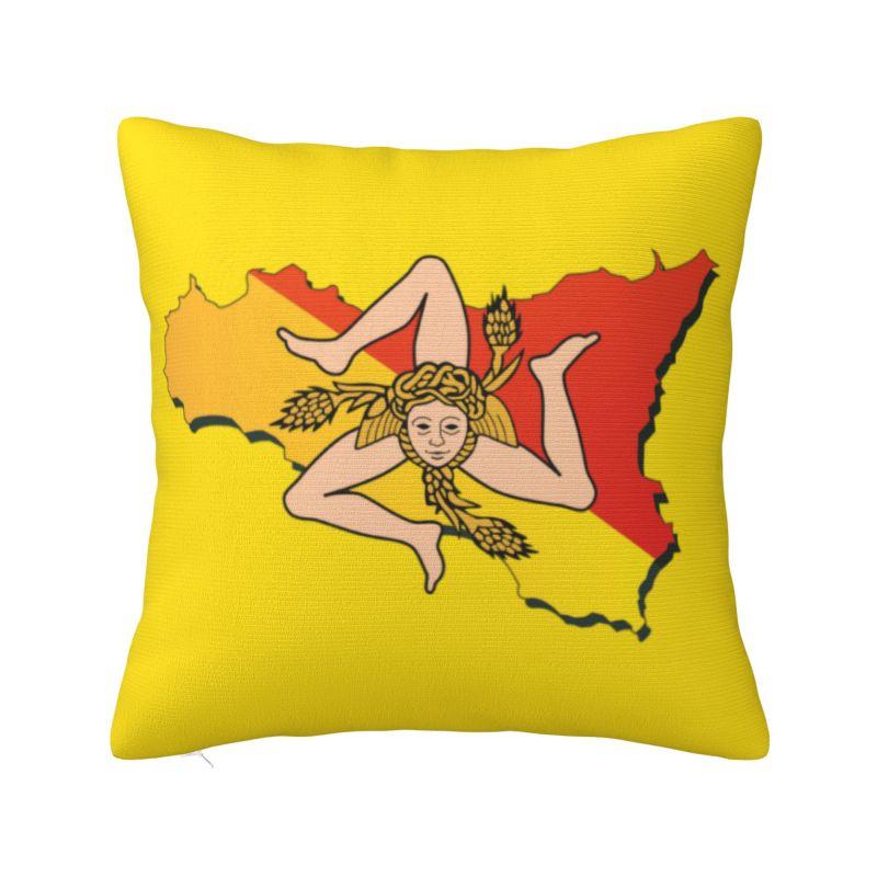 Motorcycle Sport Isle Of Man TT Races Cushion Cover  cm Throw Pillow Case Living Room Decoration Sofa Chair Pillowslip