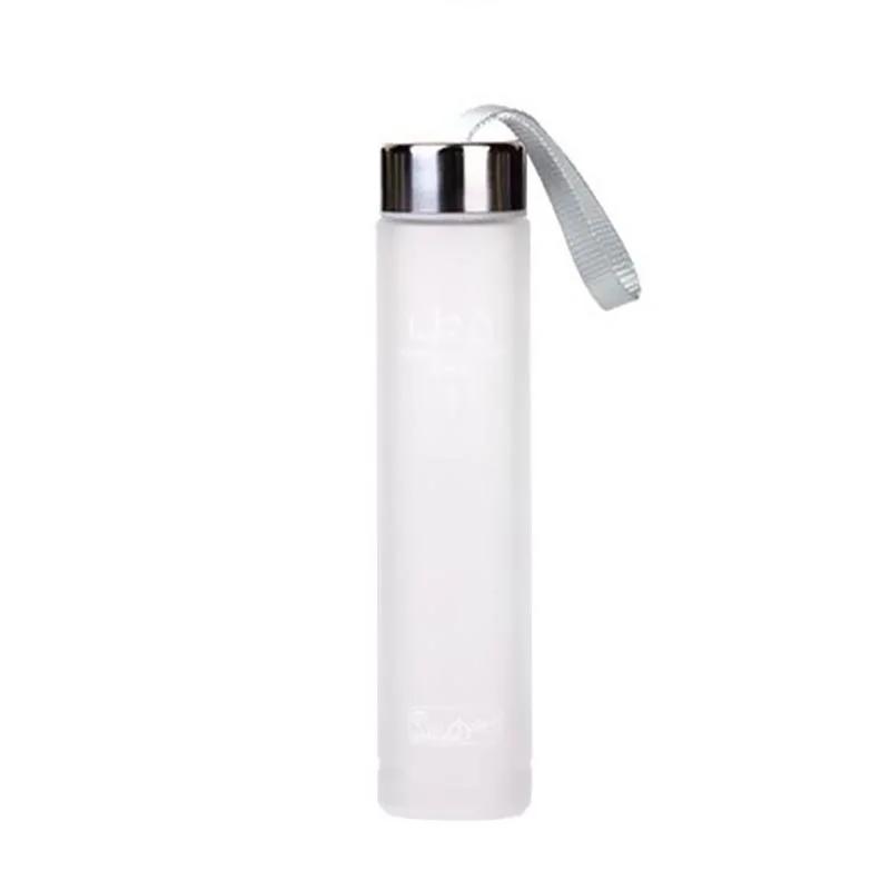 280ML Transparent Water Bottle Portable Summer Outdoor Sports Bike Unbreakable Plastic Water Bottle