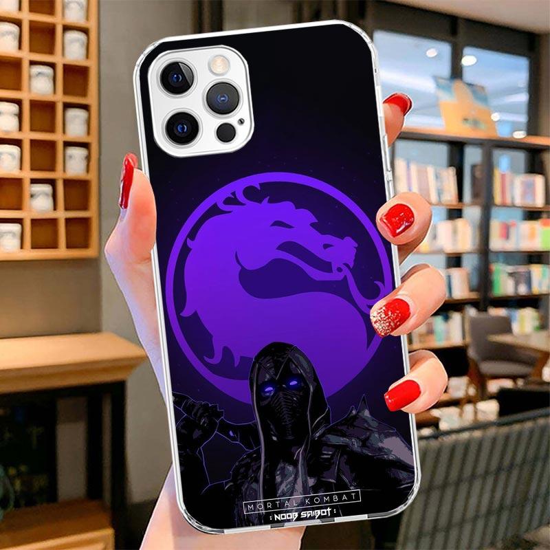 Scorpion Zero Sub Mortal Kombat Cover Phone Case For iPhone 16 17 Air 15 14 Pro Max 16E Phone Case 13 Mini 12 11 7 SE 8 Print Pa