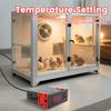 1/4 Stk. Digitaler Temperaturregler Smart Adjustment Inkubatorregler Digitalanzeige Temperaturregler für Brüterei