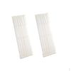Curtains 2pcs French Door White