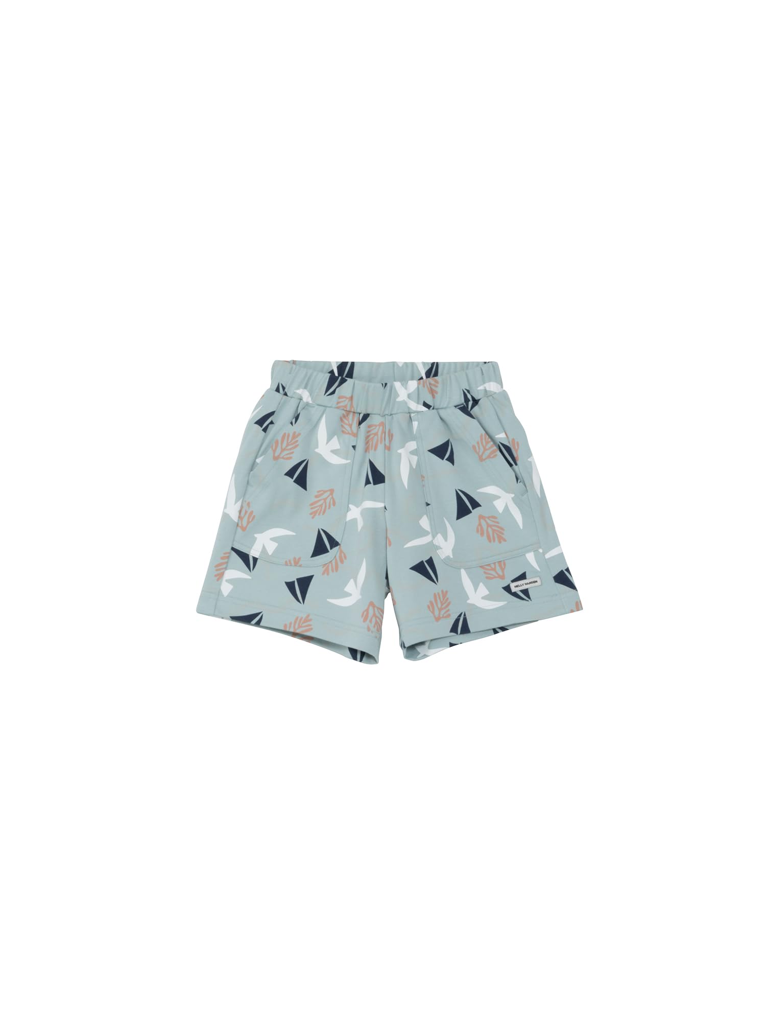 

K Graphic Print Shorts Misty Gray 150