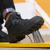 Rotating Button Work Boots Indestructible Shoes Men Puncture-Proof Safety Shoes Work Sneakers Steel Toe Shoes Security Boots New