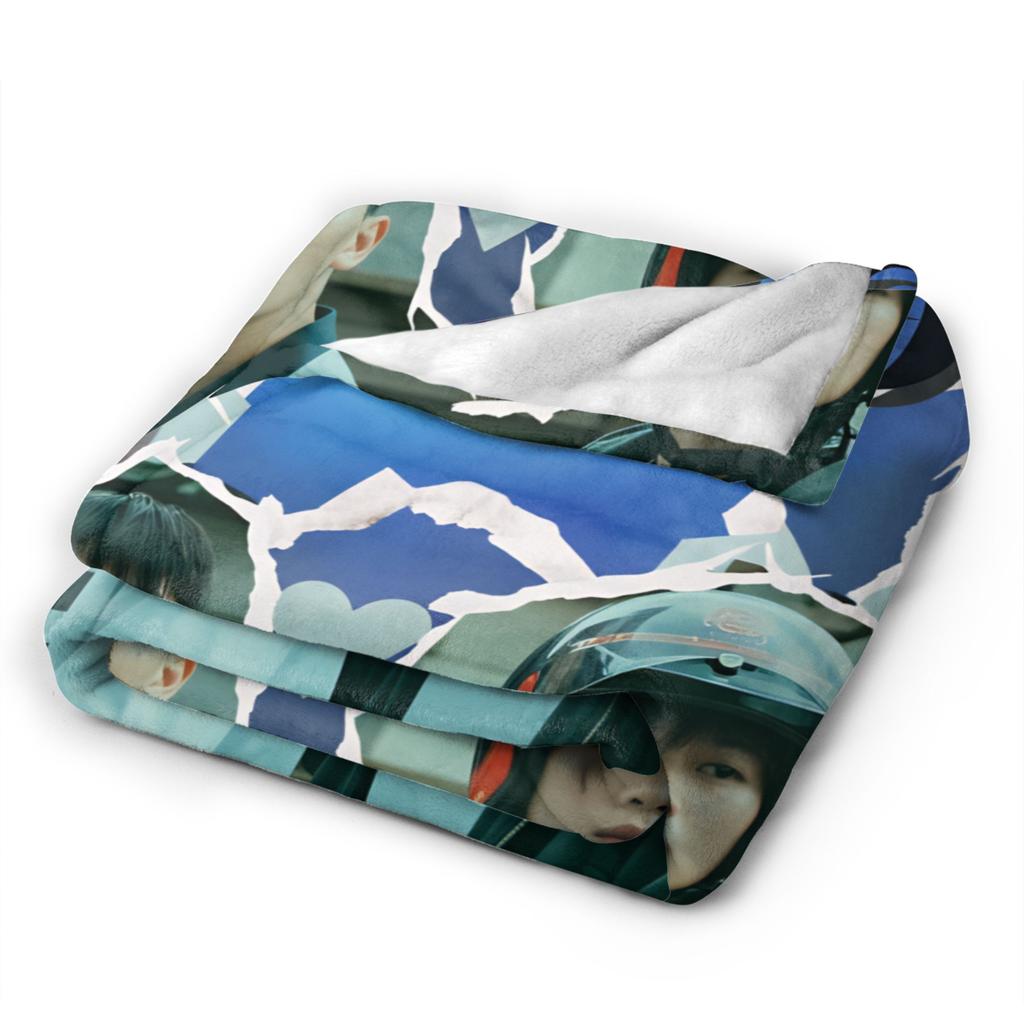 Weak Hero Flannel Blanket Winter Super Warm Throw Blanket for Students Couch Chair Novelty Bedspread Sofa Bed Cover