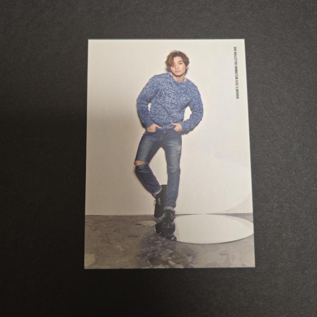 [USED] BIGBANG 2015 WELCOMING D-LITE Daesung Photo Card