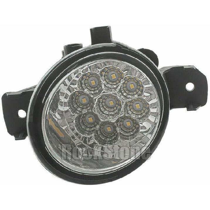 Pair of 9 LED Bumper Fog Light Driving Lamps Compatible with Altima Sentra Rogue FIT OE 26155-89927, 26150-89927; NI2593117, NI2592117
