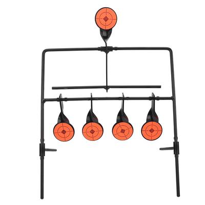 Heißes Metall, rotierendes, sich drehendes Schießen, 5 Ziele mit Aufklebern für Gewehr, Luftgewehr