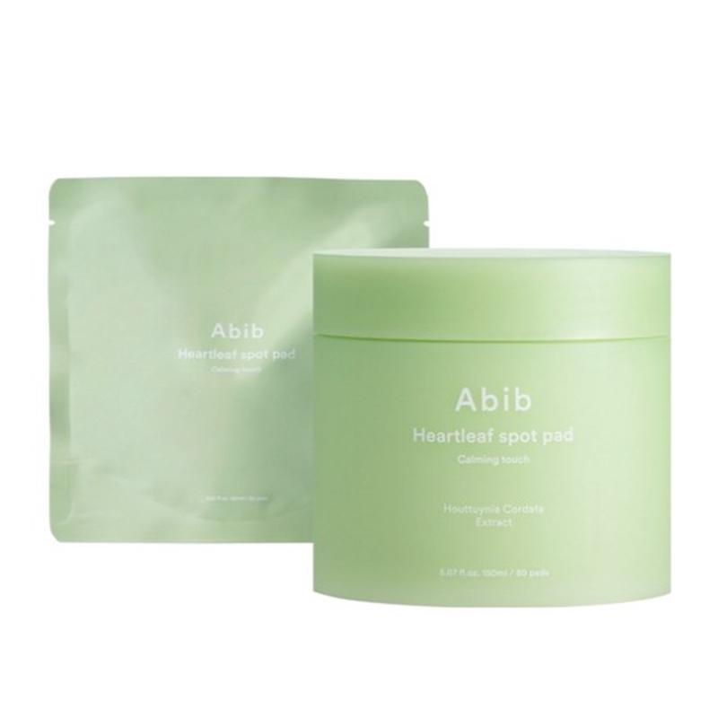 Abib Heartleaf Calming Touch Spot Pad 150ml x 80 Pads + Refill 150ml x 80 Pads Set