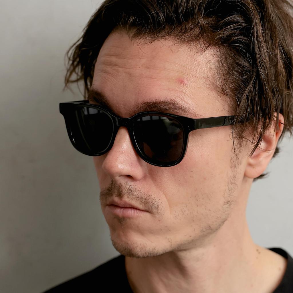Black X Smoke Sunglasses for Men and UV Protection Colored Fashion Sunglasses [FashionBerry] Wellington-style Women, 99% (UV400), Lenses, Lightweight,
