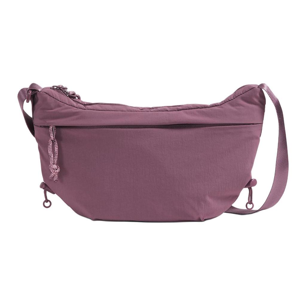 The North Face Never Stop 7L Casual Fashion Zipper Shoulder Crossbody Bag Outdoor Women bags Midnight-Purple Crimson NF0A81DS-1NI