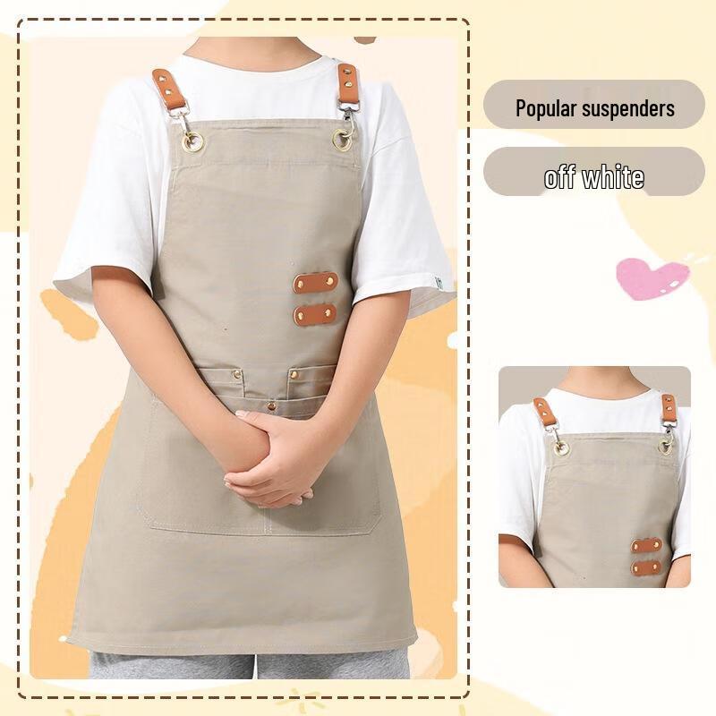 SEE KEAN Kids' Waterproof Canvas Apron