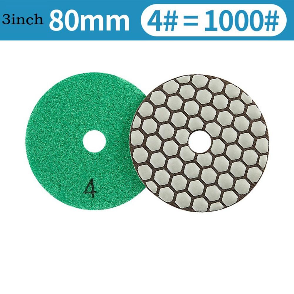 1pc 3Inch Polishing Pad For Granite Marble Grinding