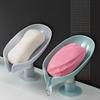 Soap Box Creative Draining Soap Storage Rack Punch Free Suction Cup Personalized Cute Household Shelf Bathroom Artifact
