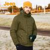 Men's 2-in-1 Fleece Lined Windbreaker Jacket