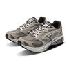Men's Sneakers Mizuno LG Premium Running Shoes Unisex Low-top Gray/Olive Green/Sand Nickel