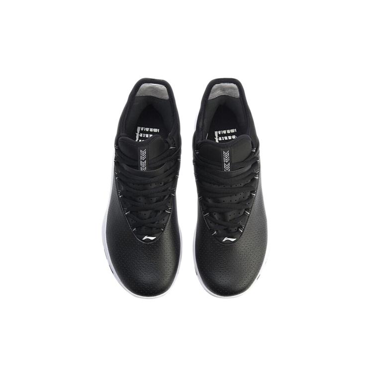 Li Ning Speed 5 Dämpfung Rückprall Niedrig geschnitten Wettkampf Basketballschuhe Herren Schwarz ABAN051-3