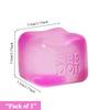 Needoh Nice Cube 2.17" Sensory Fidget Toy - Firm Solid Squishy Stress Ball For Anxiety Relief & Adhd Focus - Pack Of 1